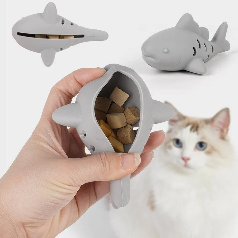 1pc Interactive Cat & Dog Toy - Durable Bite-Resistant Design, Hiding Food & Grinding Teeth Entertainment for Small Pets